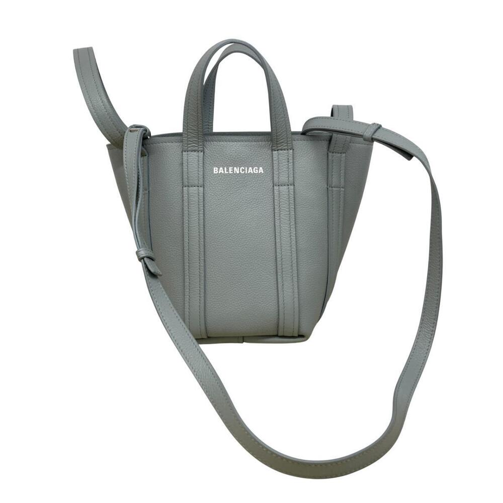 BALENCIAGA North South Tote Bag Shoulder Handbag Gray